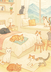 療癒生活-房間的小貓咪們1J 凱瑞精選集