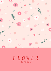 FLOWER SALMONPINK -NATURAL 94