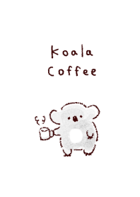 simple koala coffee gray.