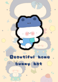 Beautiful home bunny hat1