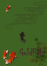 JP07 (Goldfish) + forest green