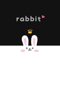 Rabbits. Crown - Black