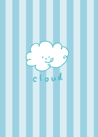 Light-blue cloud