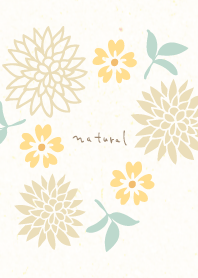 2 types of flowers and leaves5 Japan