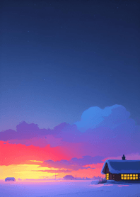 冬雪の白い雲 9C5449
