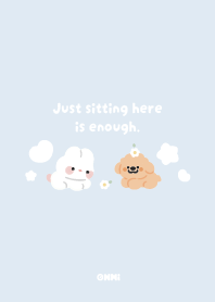 weeenmi -Poodle A Still & Cozy Moment