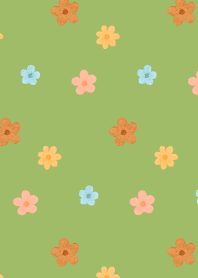 Scandinavian time4 moss green