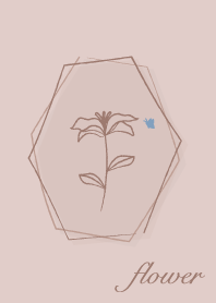 flower <Butterfly> brown