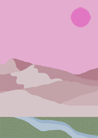 pink mountain