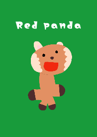 All star animals.Red panda.English ver.