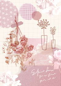 Natural flower bouquets and handmade1.