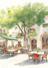watercolor restaurant