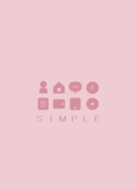 SIMPLE(beige pink)V.677