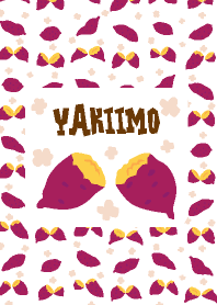 A piping hot Yakiimo -White-
