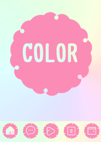 pink color rainbow  G16