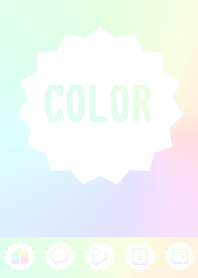 bw color rainbow  M18