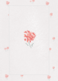 Watercolor flowers/Apricot pink