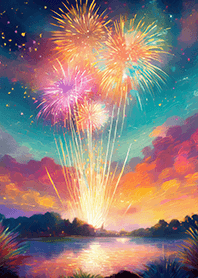 Beautiful Fireworks Theme#18