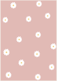 flowers bloom (pinkbeige)
