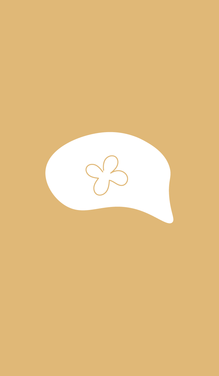 flower draw simple(brown2)