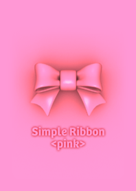 Simple Ribbon <pink>