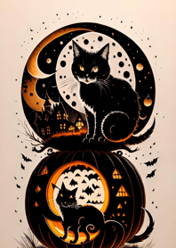 halloween cat 7Bd633