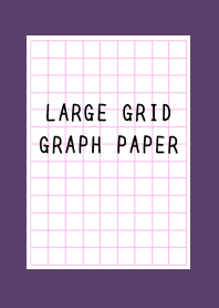 LARGE PINK GRID GRAPH PAPER-DEEP PURPLE