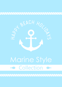 Marine Style Collection 3 "Light blue"