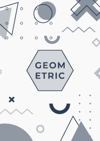 Geometric Flat Iron Gray