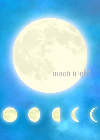 Lucky moon night:Blue WV