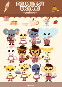 "DOUBUTSU URANAI" Theme Cafe Ver.