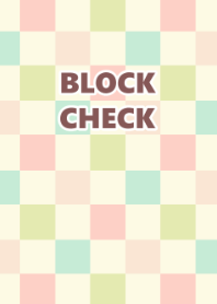 BLOCK CHECK PATTERN A