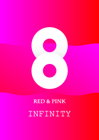 Red and pink infinity
