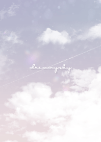 dreamy sky -  Rose quartz & Serenity