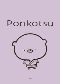 Purple : Emotional bear ponkotsu3