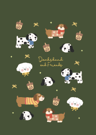 Dachshund Lovely : Green