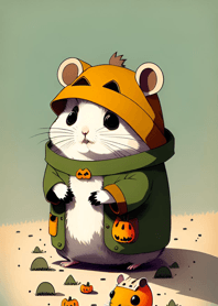Halloween Hamster a056B1