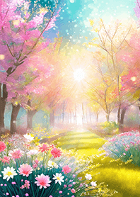 Beautiful real scenery(Spring-842)