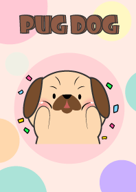 Simple Emotions Pug Dog Theme