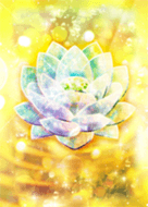 幸運に満たされる蓮の花クリスタル Line 着せかえ Line Store