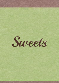 Sweets 001 (Castella-Matcha)