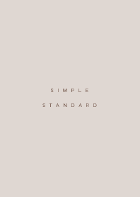 simple standard - pink beige #i.