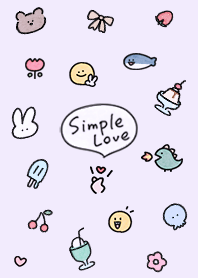 purple simple love12_2