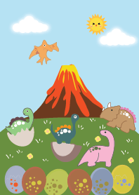 Cute Dinosaur theme v.5 (JP)