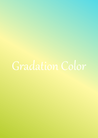 Gradation Color *Green&Blue*