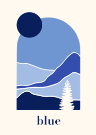 the blue palette