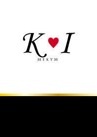 LOVE INITIAL - K&I 2