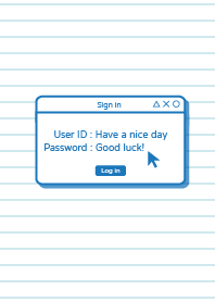 Computer desktop icons.Stripes-2