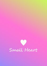 Small Heart *Purple+Pink+Yellow*