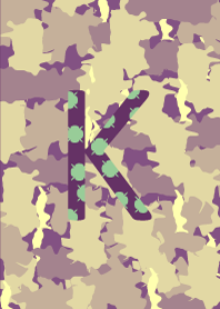 Camouflage initials ~ K ~